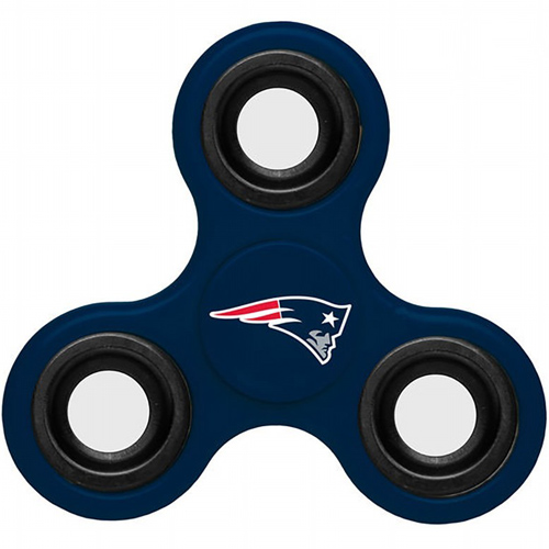 NFL New England Patriots 3 Way Fidget Spinner B7 - Click Image to Close